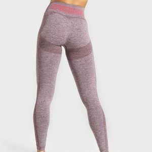 Gymshark NWT Maroon High Waisted Flex Leggings